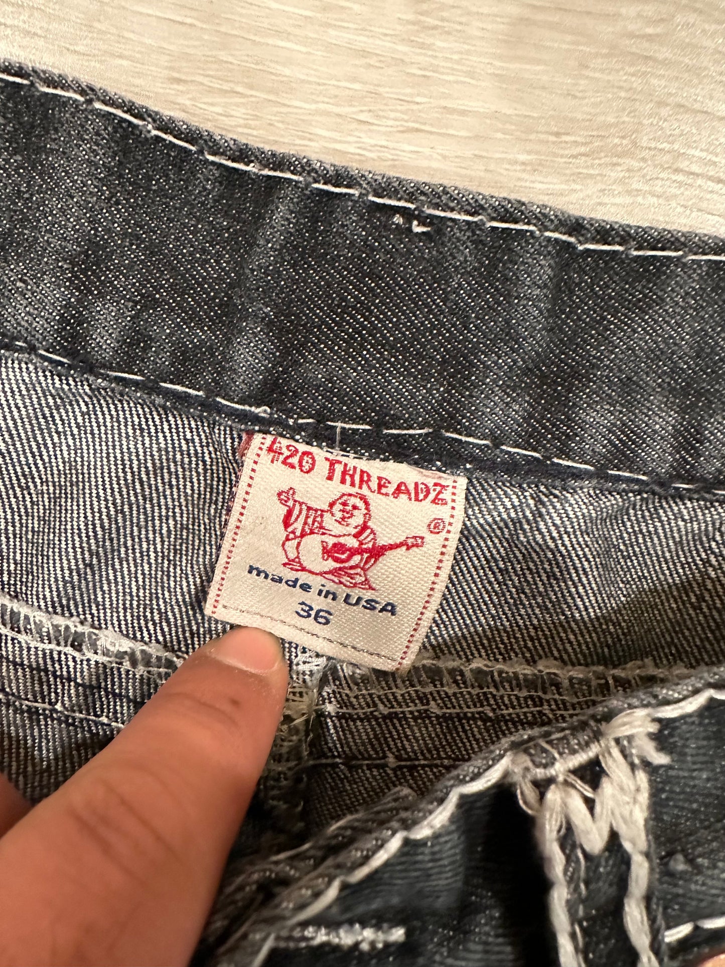 420 threadz jeans 34x33