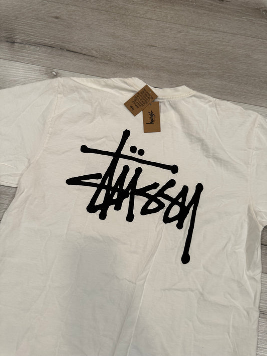 (M) STUSSY SHIRT pigment dyed 21.5x28
