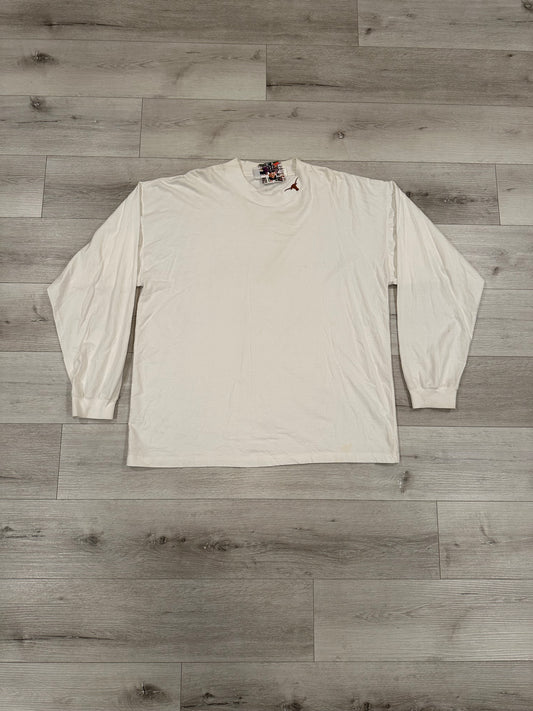 Y2k Texas long horns mock-neck longsleeve