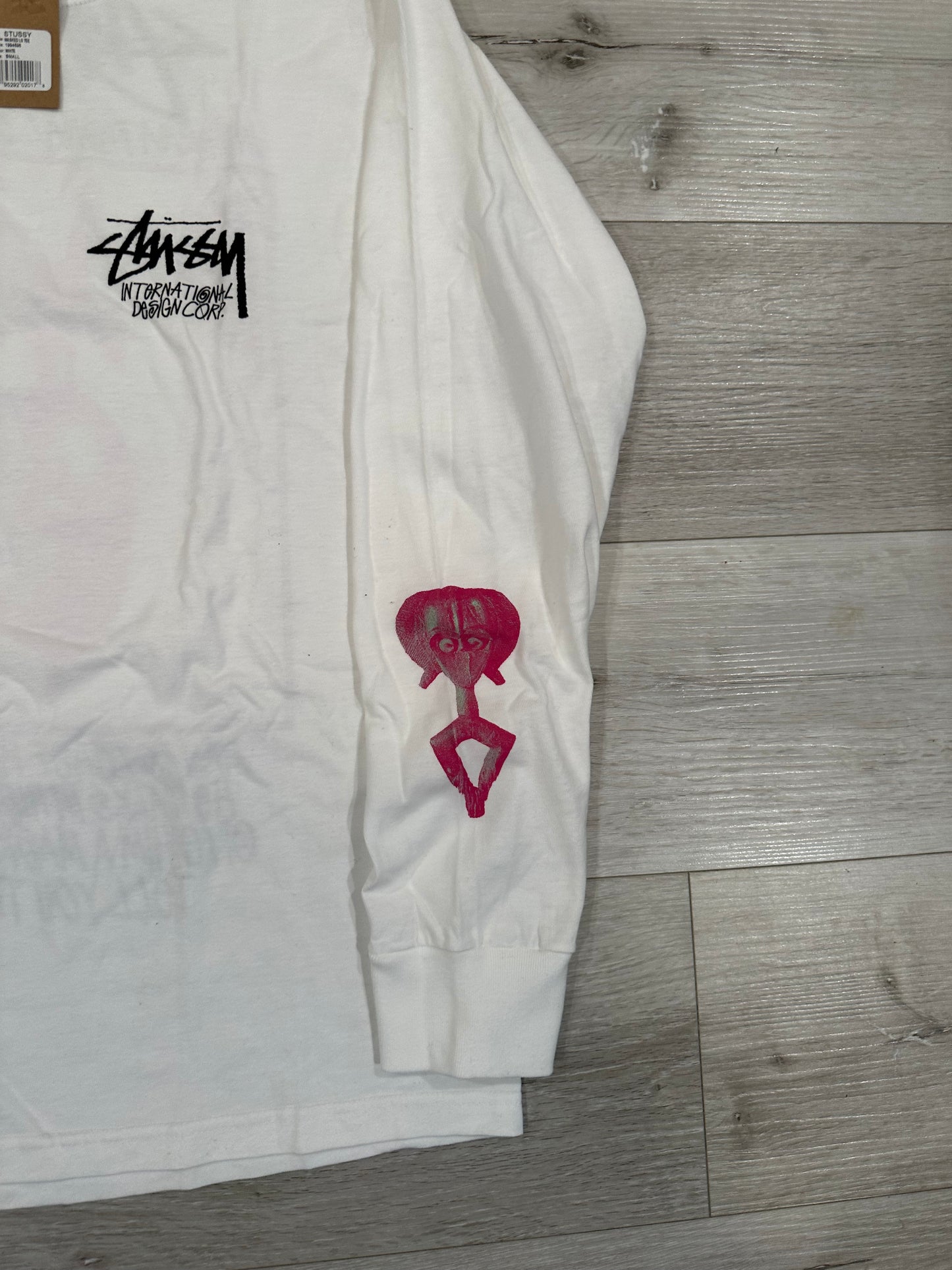 (S) STUSSY MASKED LS SHIRT 18.5x28.5