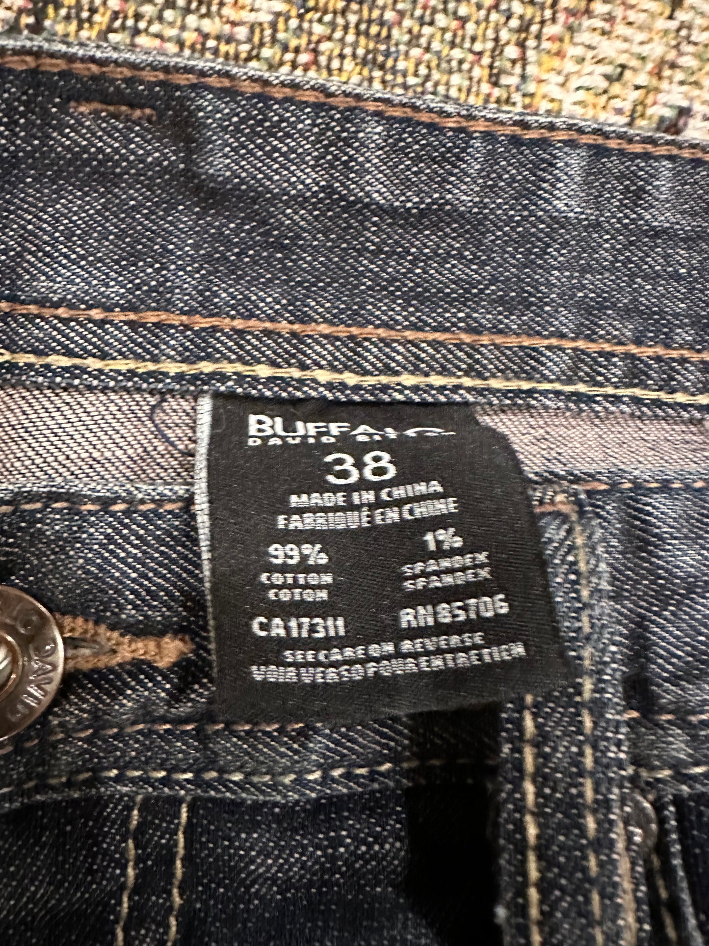 Y2k bufallo denim jeans (extra long)