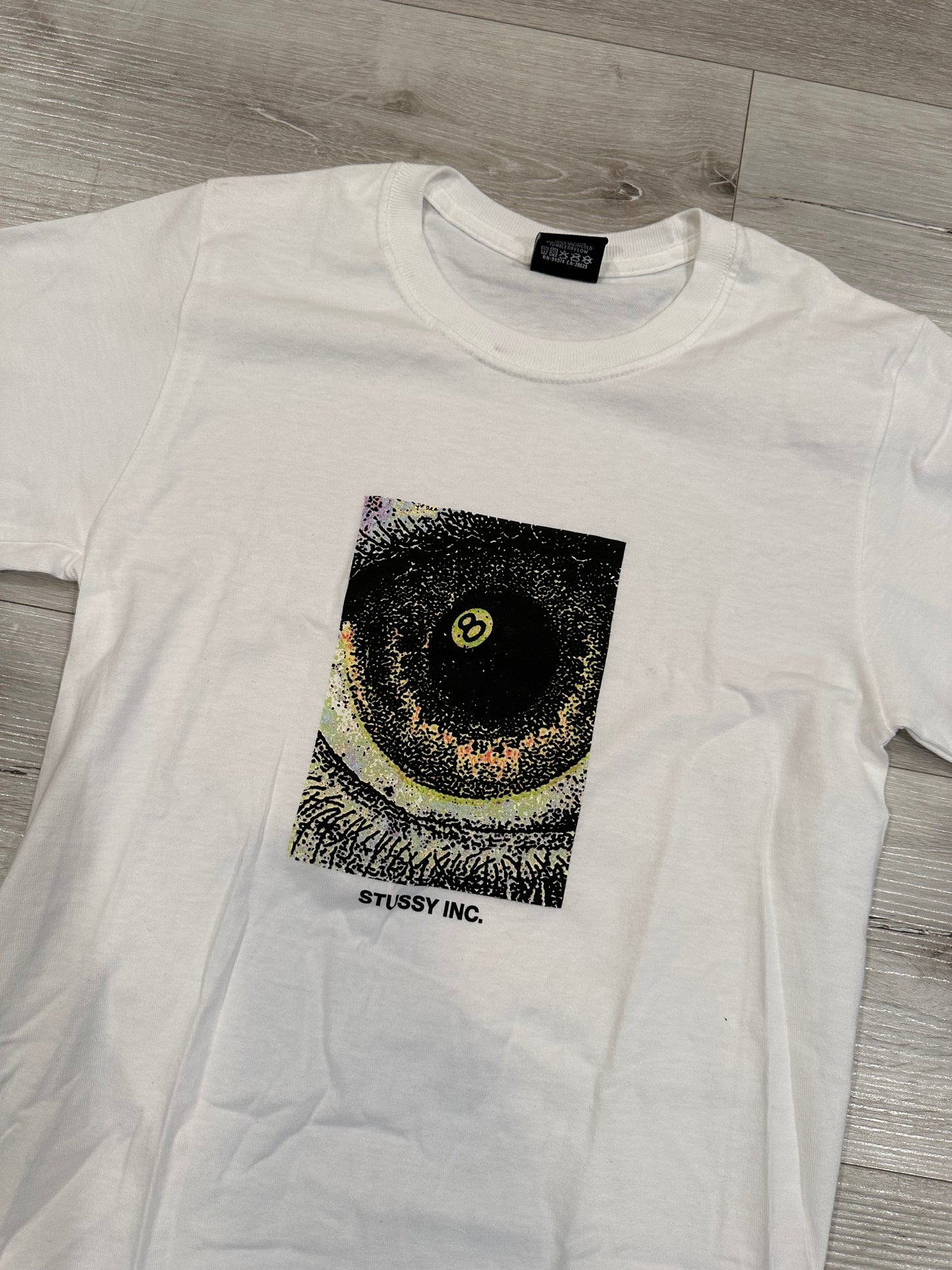(xs) STUSSY acid eye SHIRT