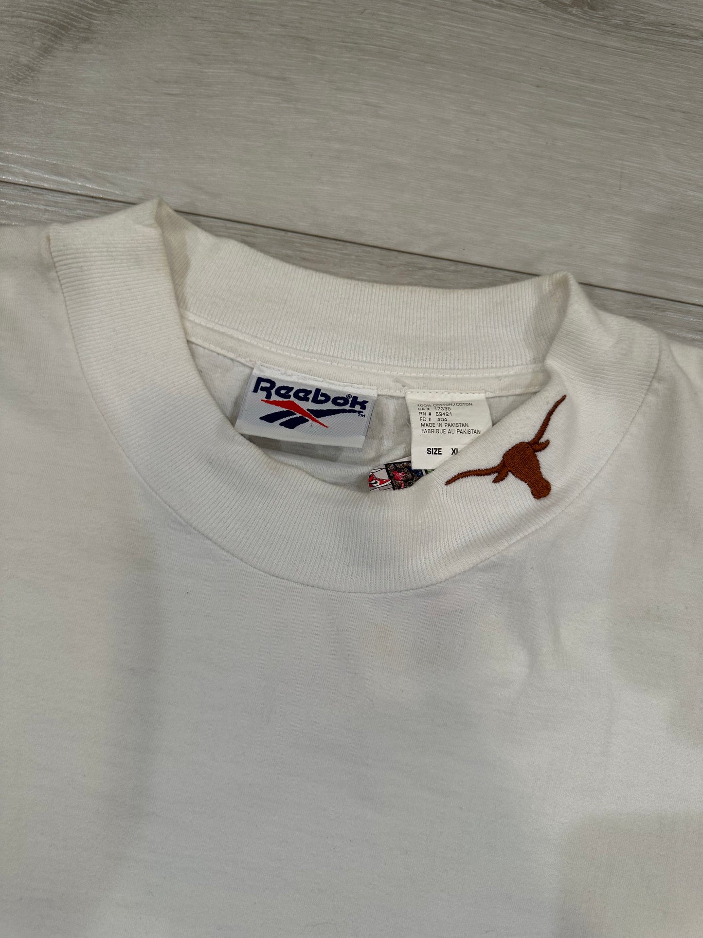 Y2k Texas long horns mock-neck longsleeve