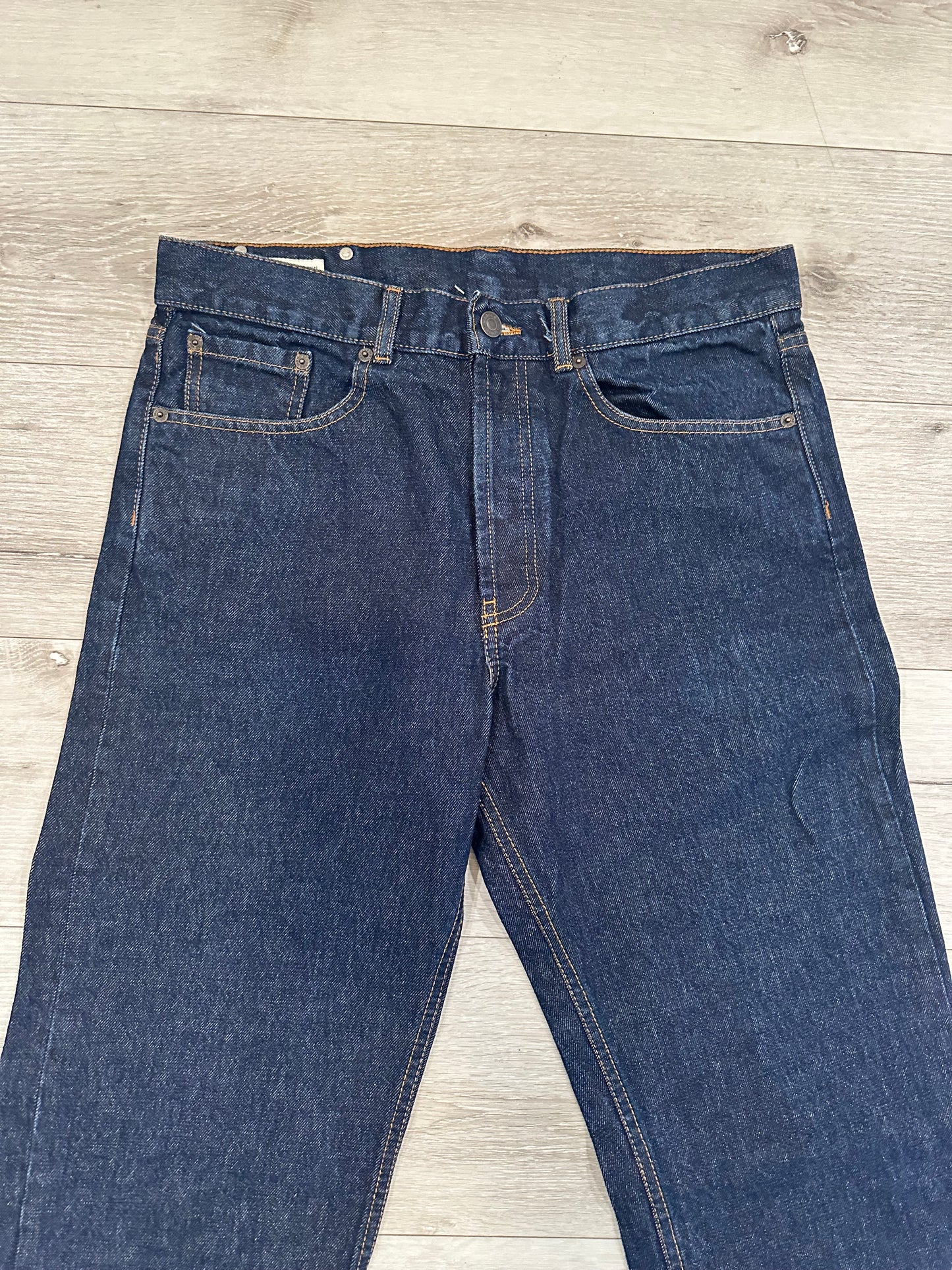 Dries van noten jeans raw denim