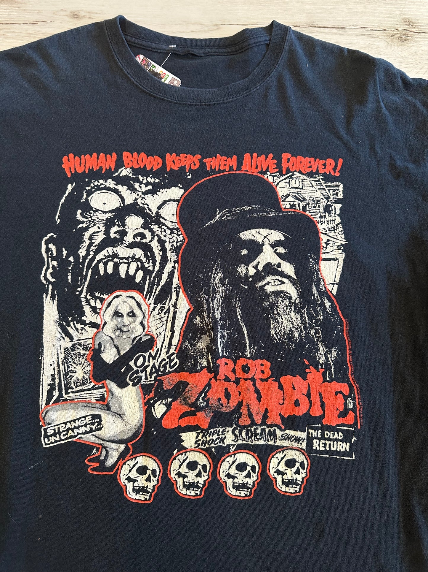 Rob zombie “25 years zombie” tee