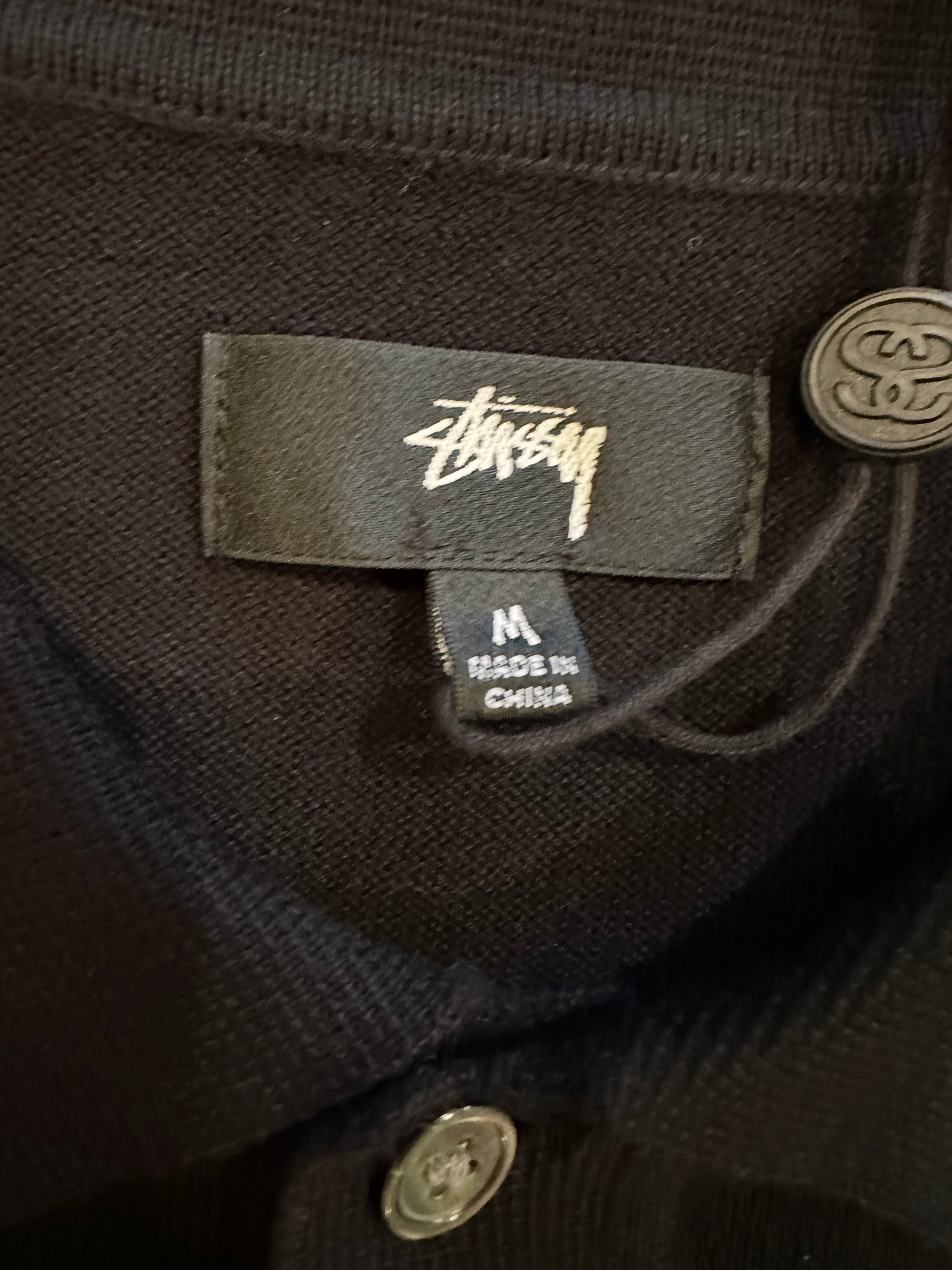 Stussy classic polo SS sweater