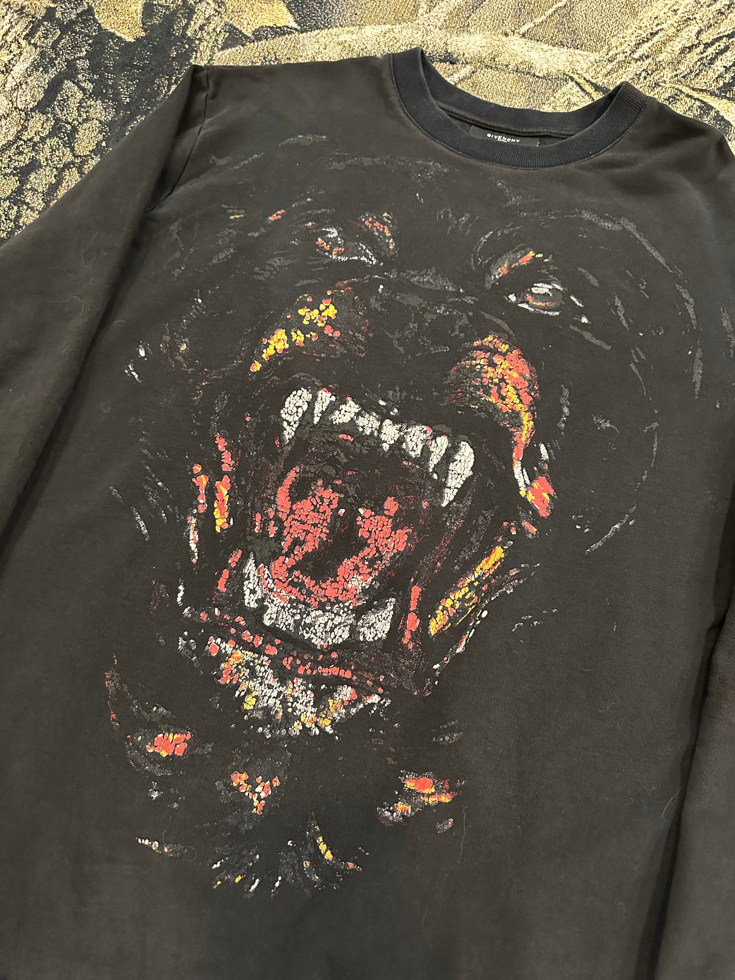 2011 Givenchy Rottweiler sweatshirt FALL 2011