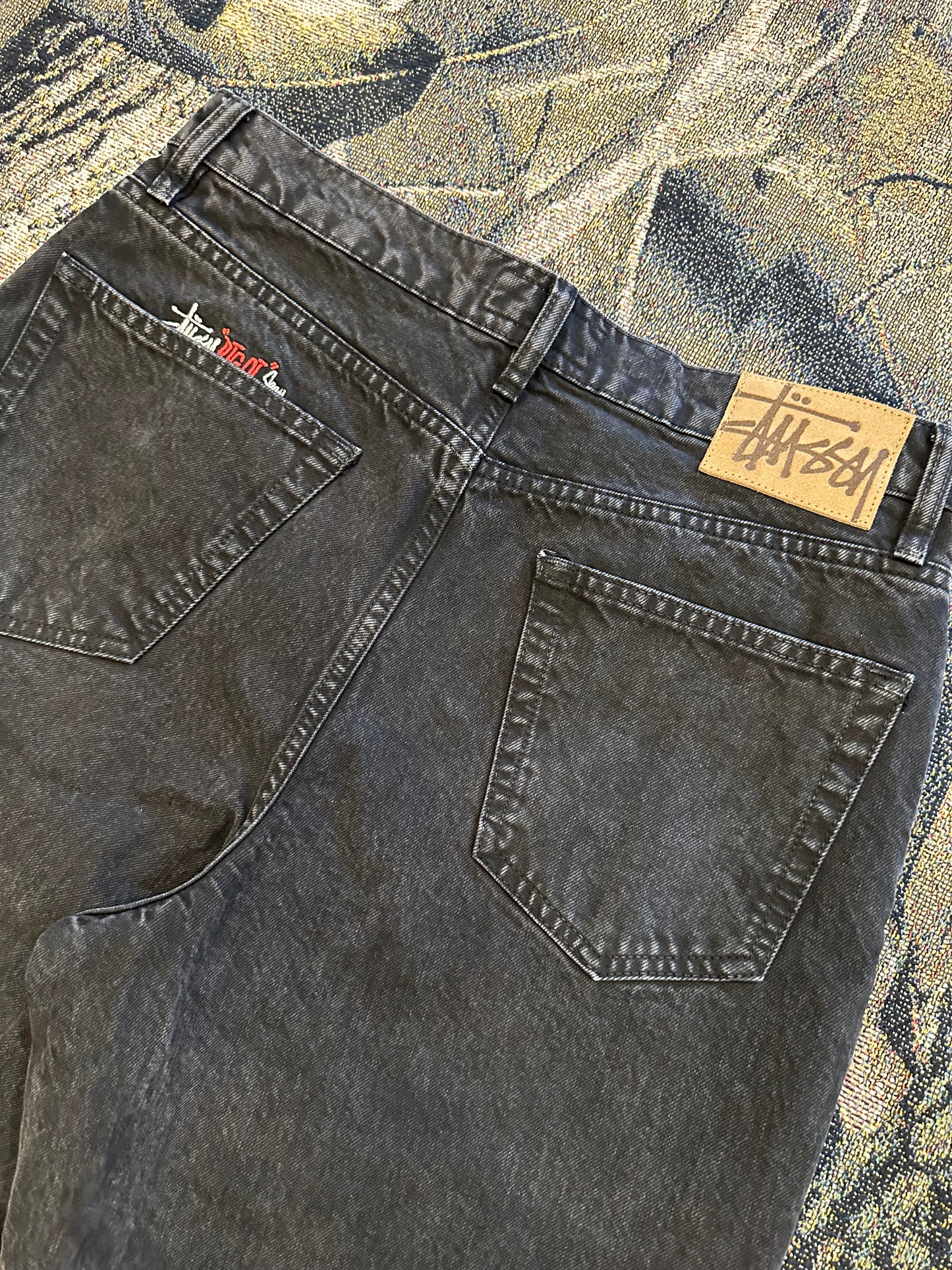 Stussy double dye big ol’ jeans