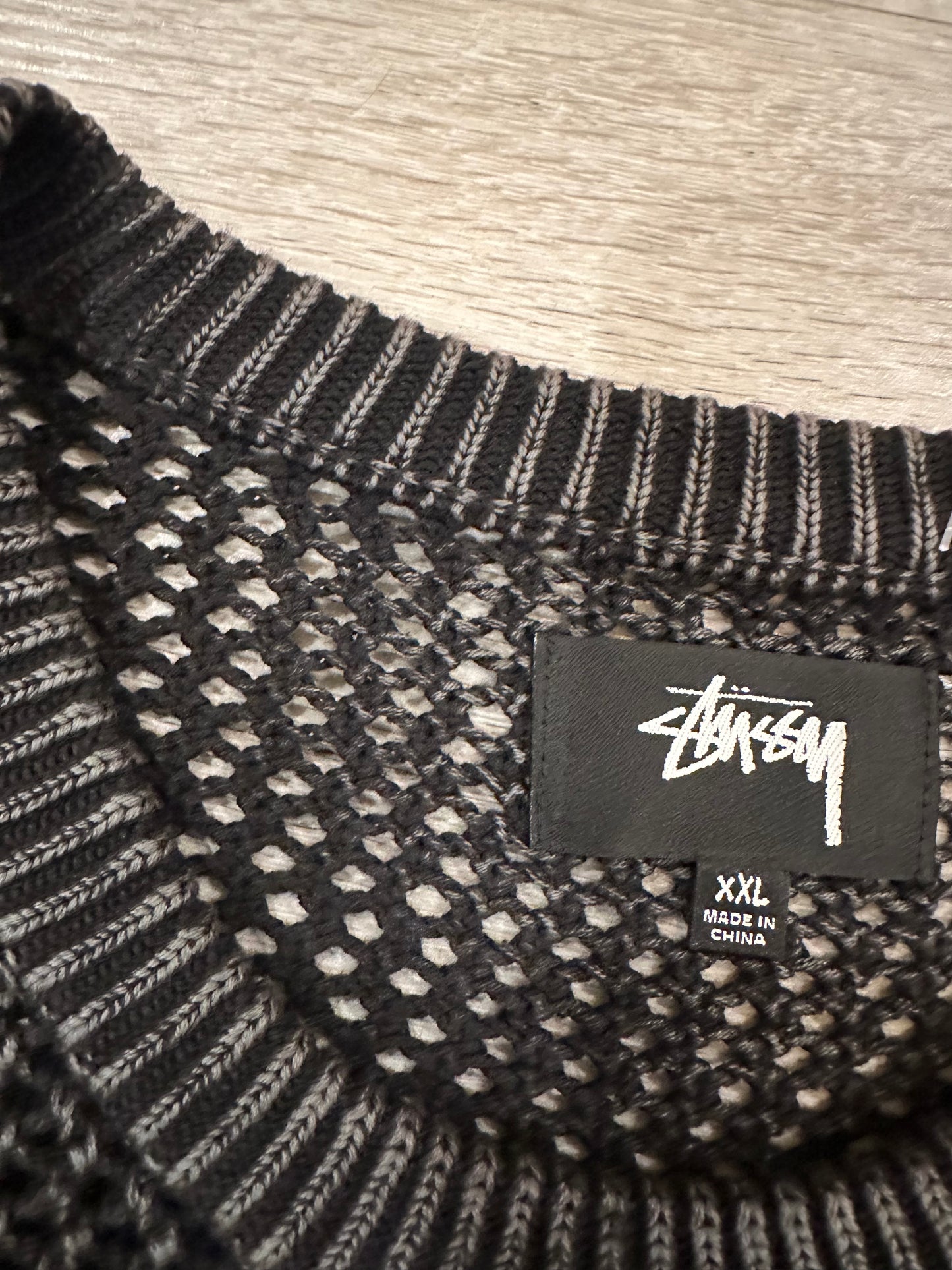 Stussy loose gauge sweater