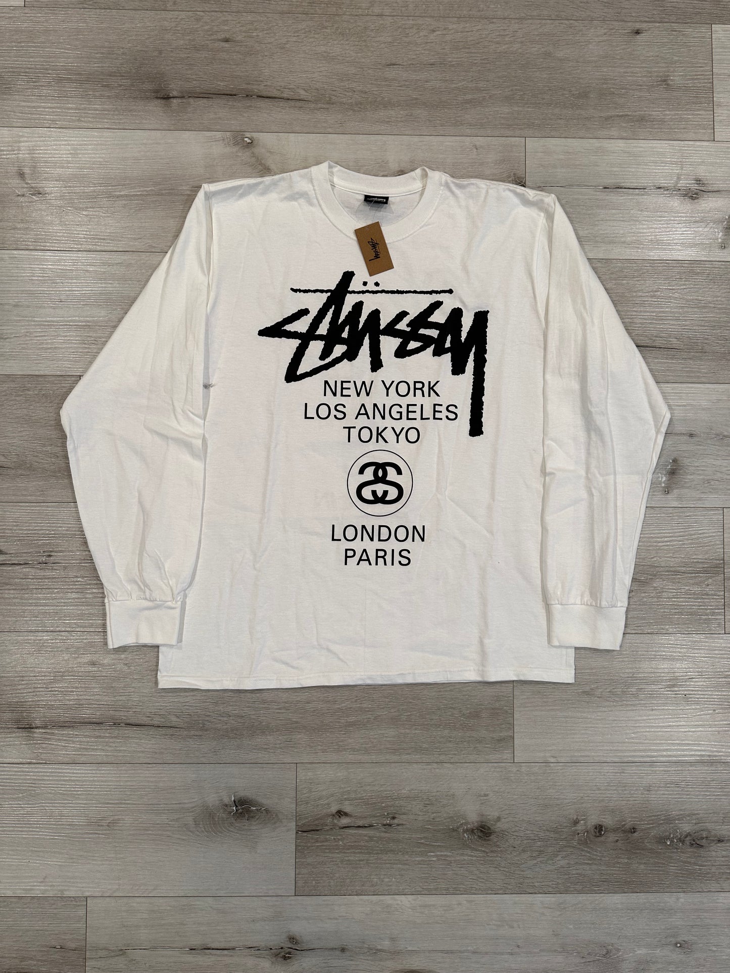 (L) STUSSY LS SHIRT