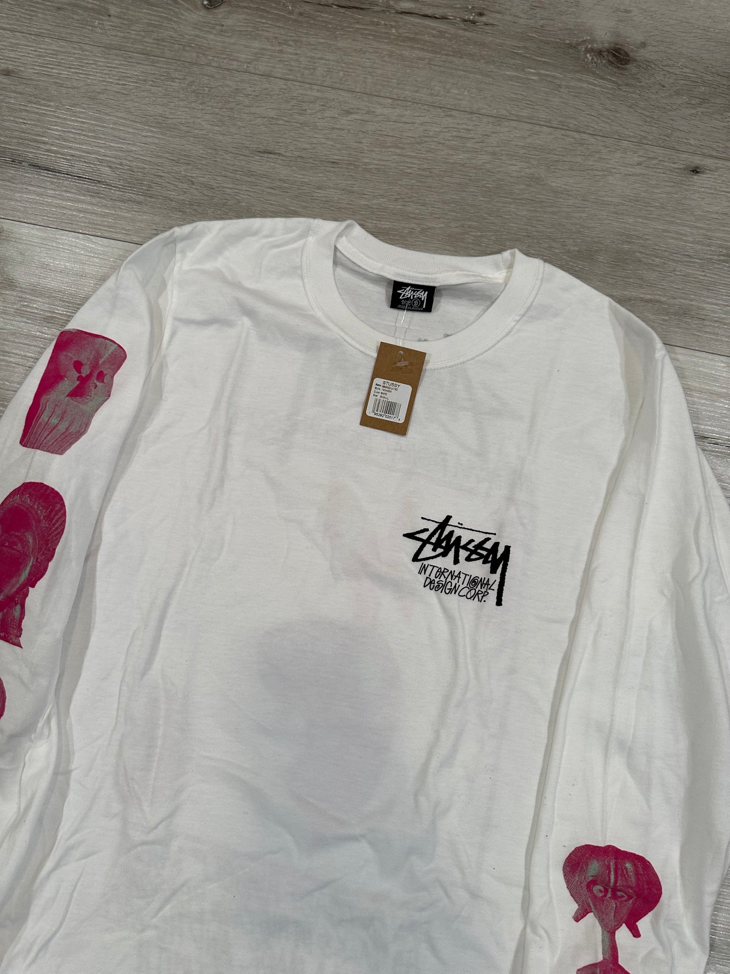 (S) STUSSY MASKED LS SHIRT 18.5x28.5