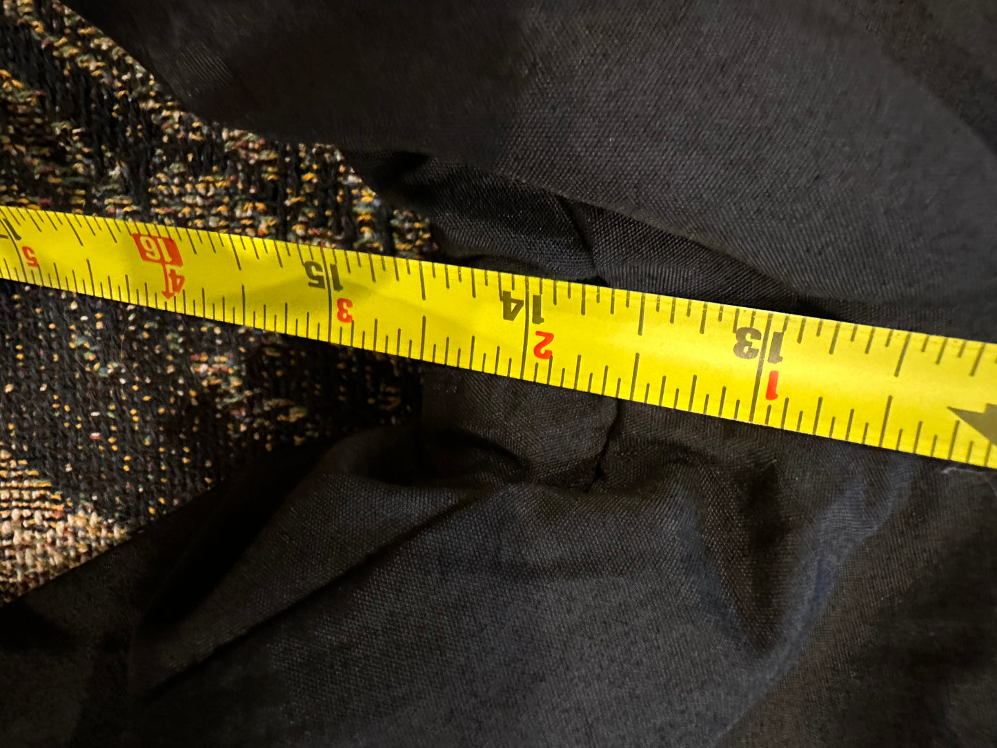 Baggy black nylon pants