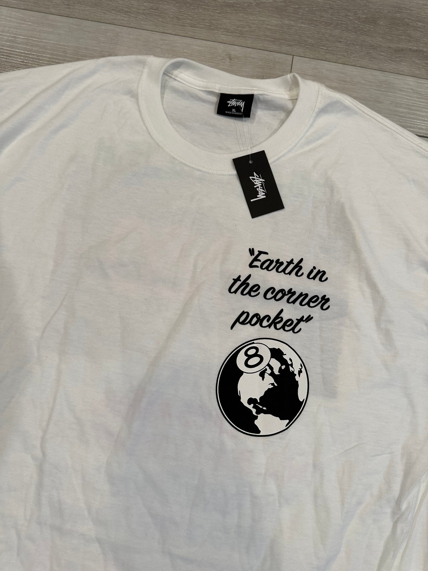 (XL) STUSSY smash racism SHIRT