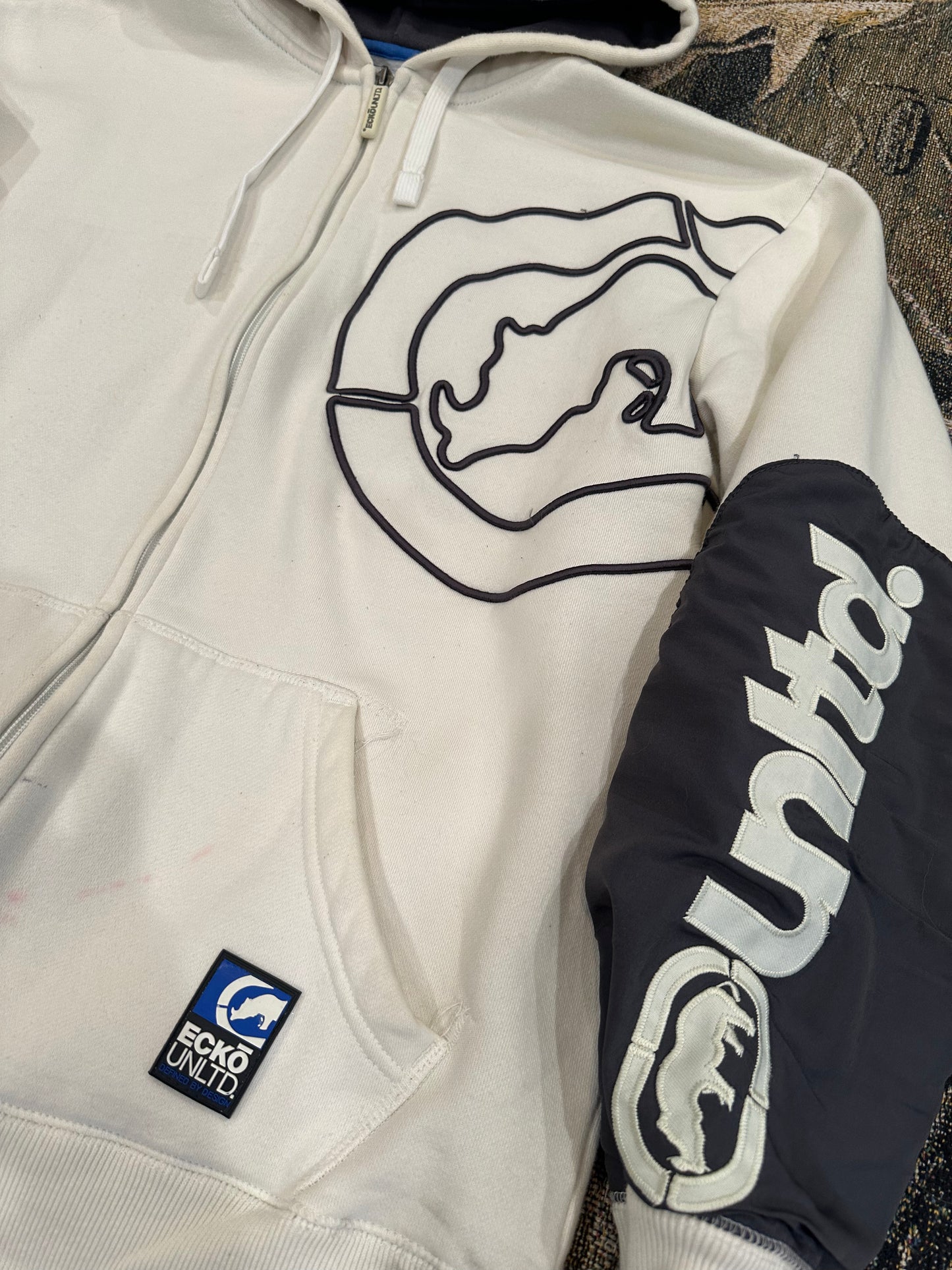 Y2k ecko zip up hoodie