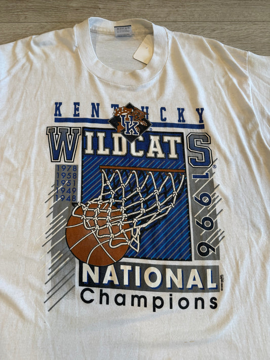 1996 Kentucky Wildcats Basketball tee