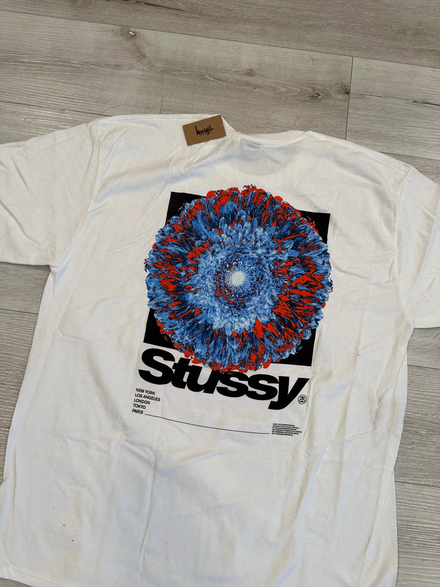 (XL) STUSSY YOUNG ORGANICS SHIRT 24x31.5