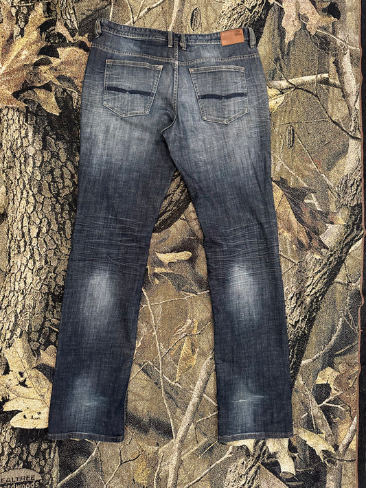 Y2k bufallo denim jeans (extra long)