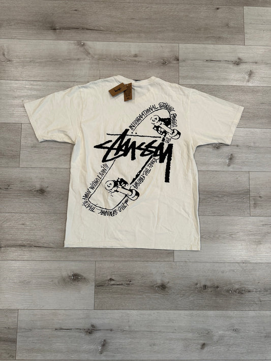 (M) STUSSY SKATE POSSE SHIRT 21x27.5