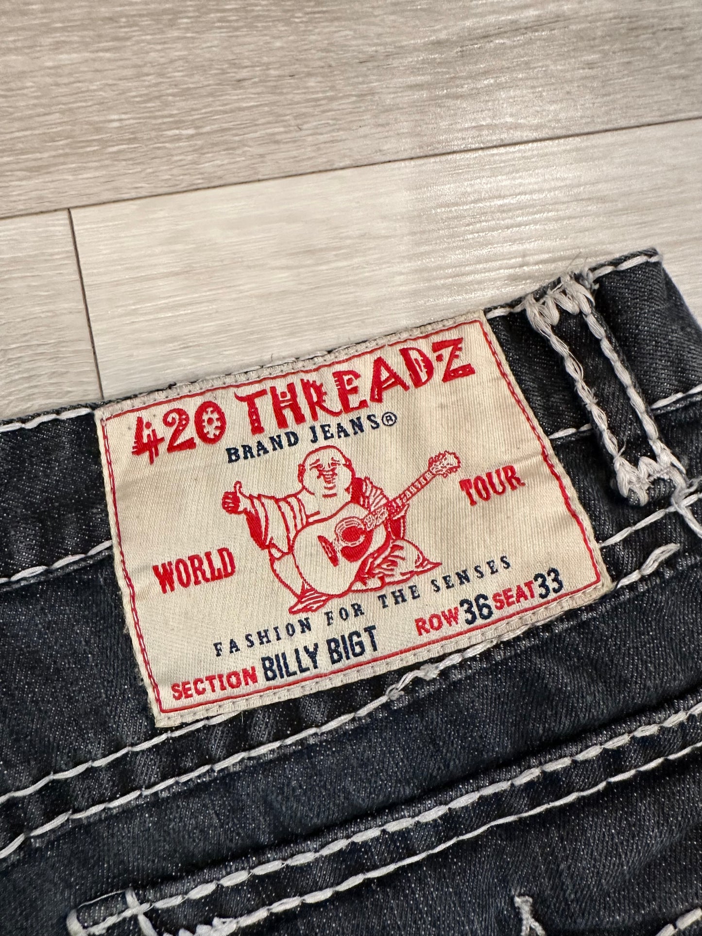 420 threadz jeans 34x33