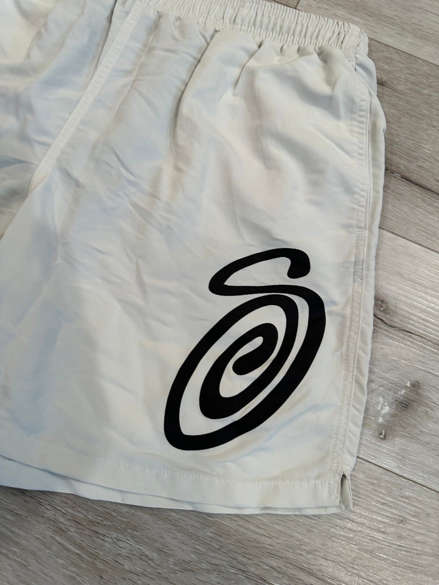 (S) Stussy curly S water shorts 30-36