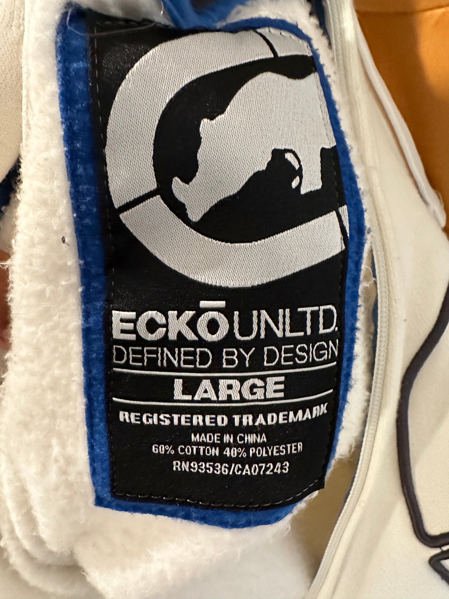 Y2k ecko zip up hoodie