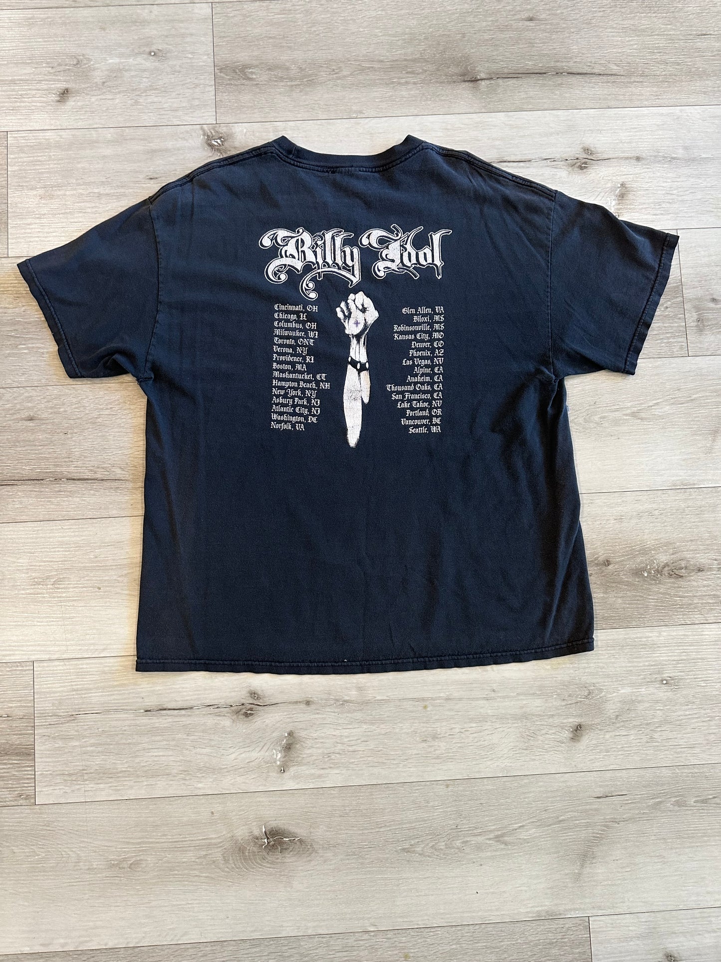 Billy Idol "IDOL/STEVENS" Concert Tour Tee
