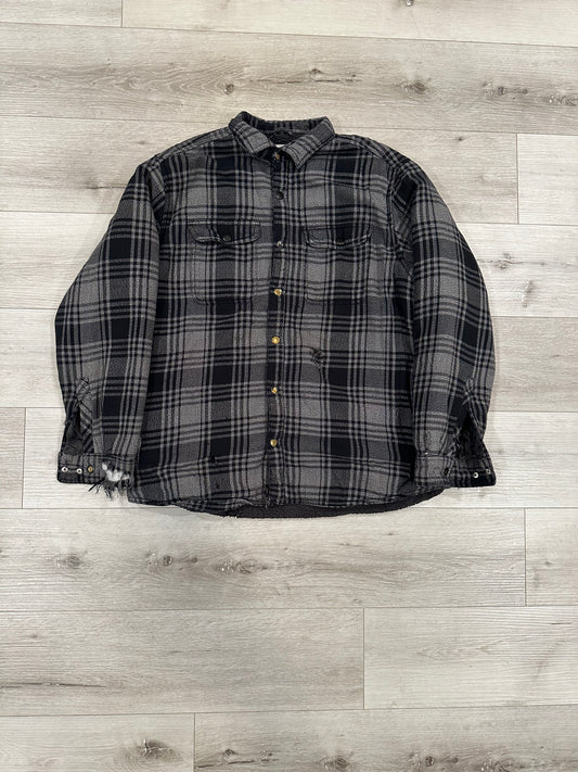 Insulated flannel jacket