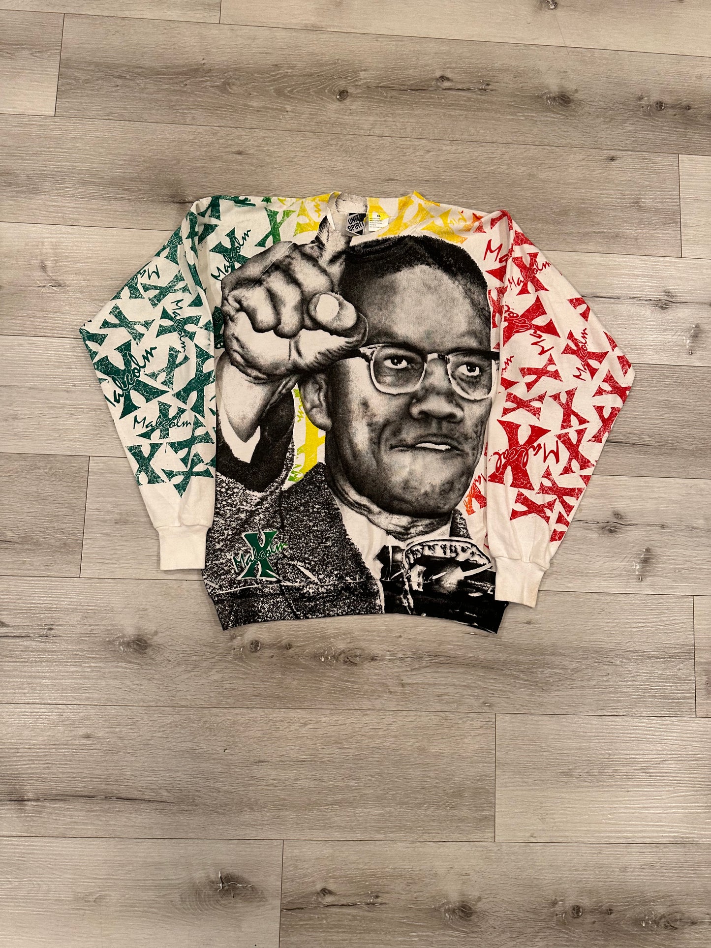Vintage 90s Malcolm X sweatshirt