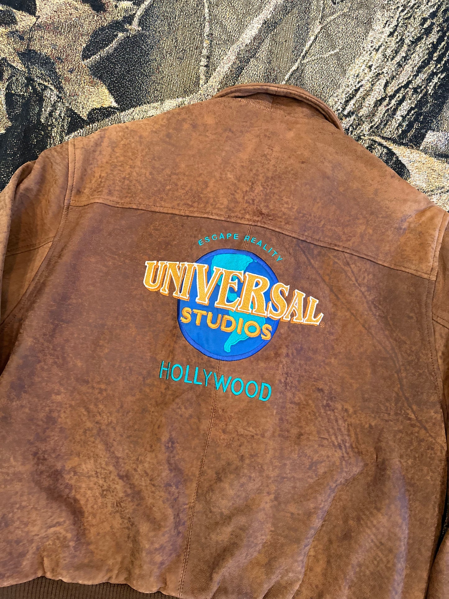 Universal studio leather jacket