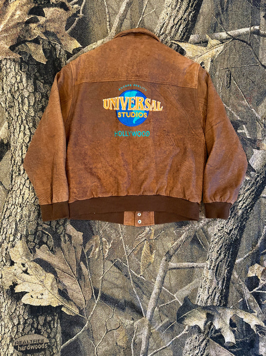 Universal studio leather jacket