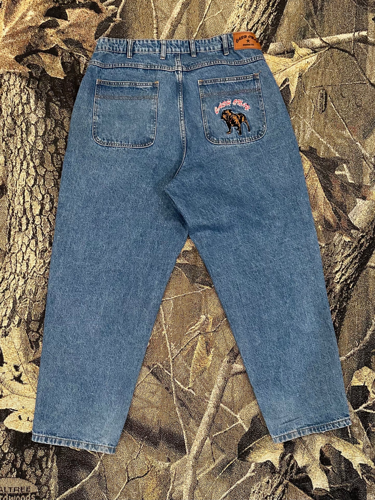 OG cash only denim baggy jeans