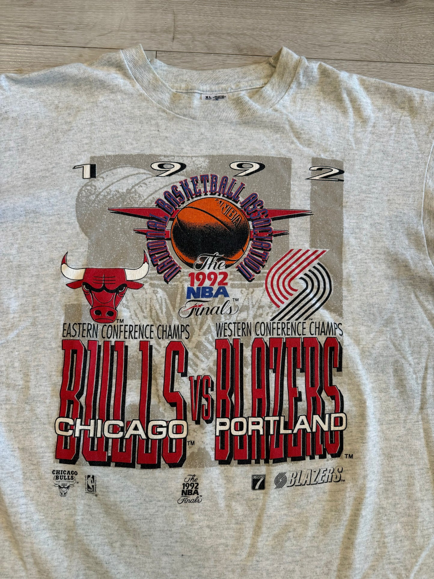 1992 Chicago bulls vs Portland trailblazers finals