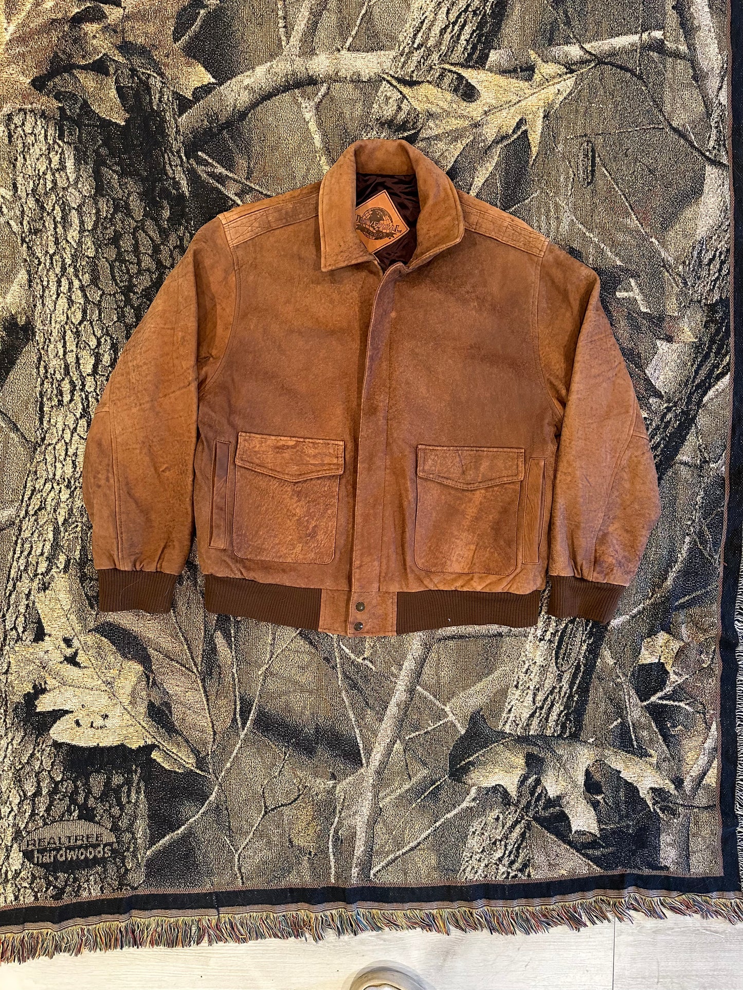 Universal studio leather jacket