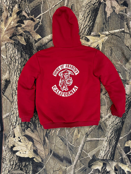 SOA CALIFORNIA zip up hoodie