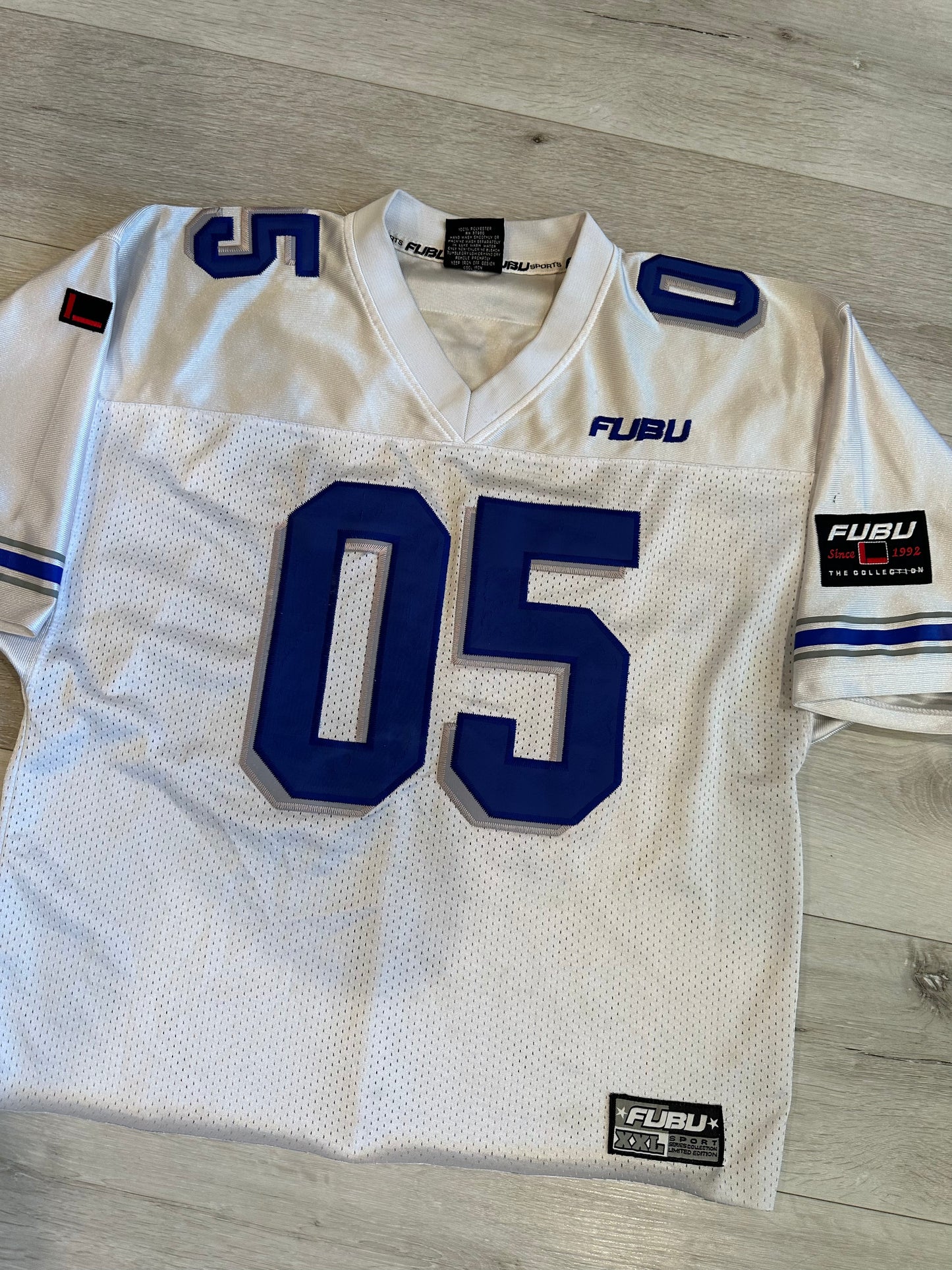 Y2k FUBU American football jersey