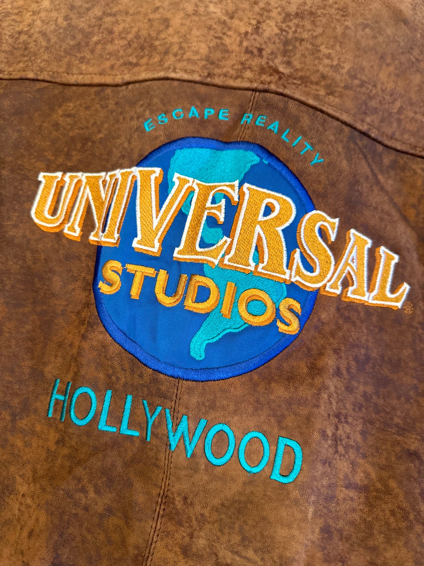 Universal studio leather jacket