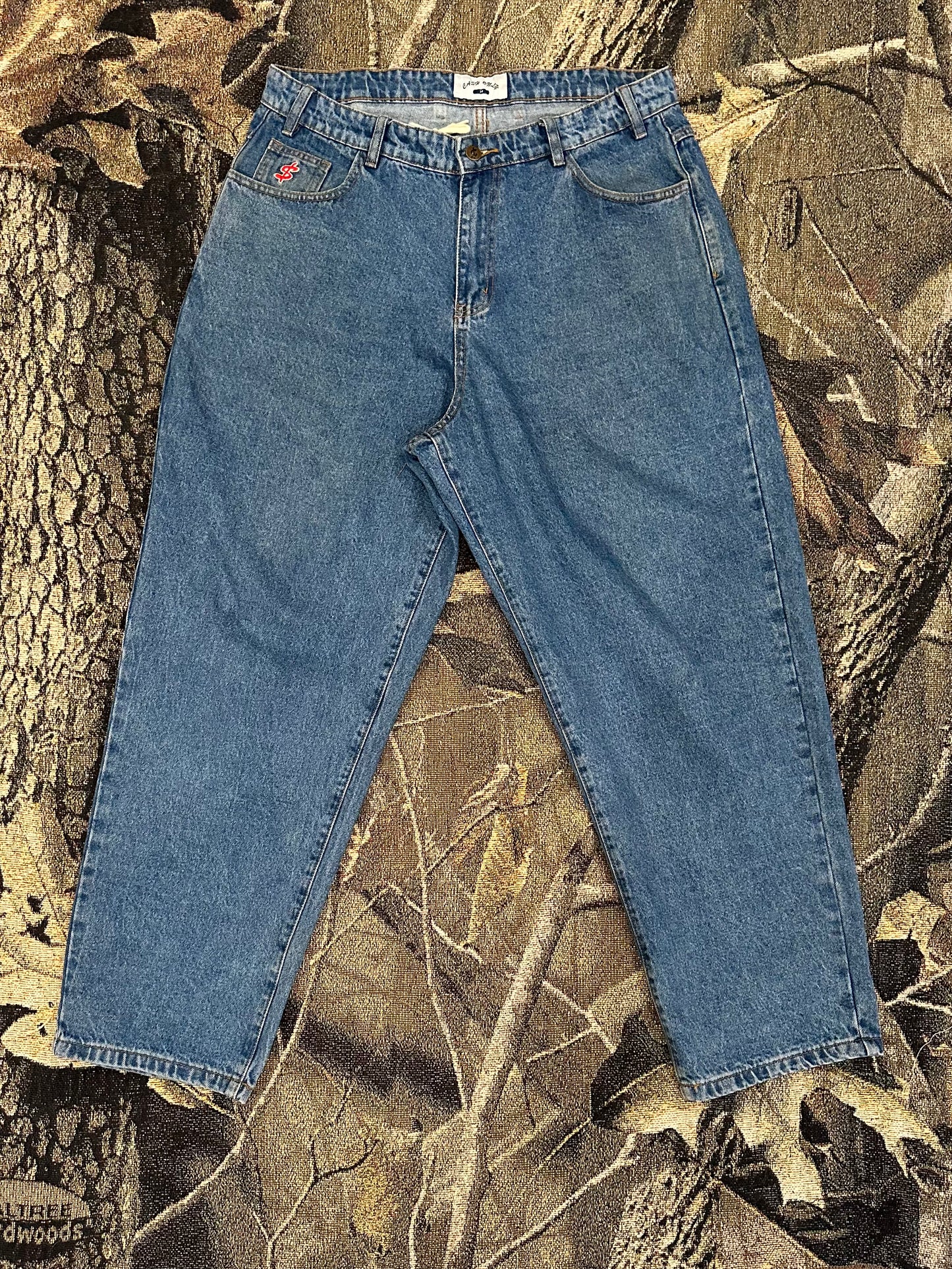 OG cash only denim baggy jeans