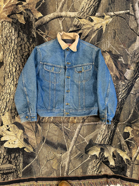 Vintage lees storm rider jean jacket