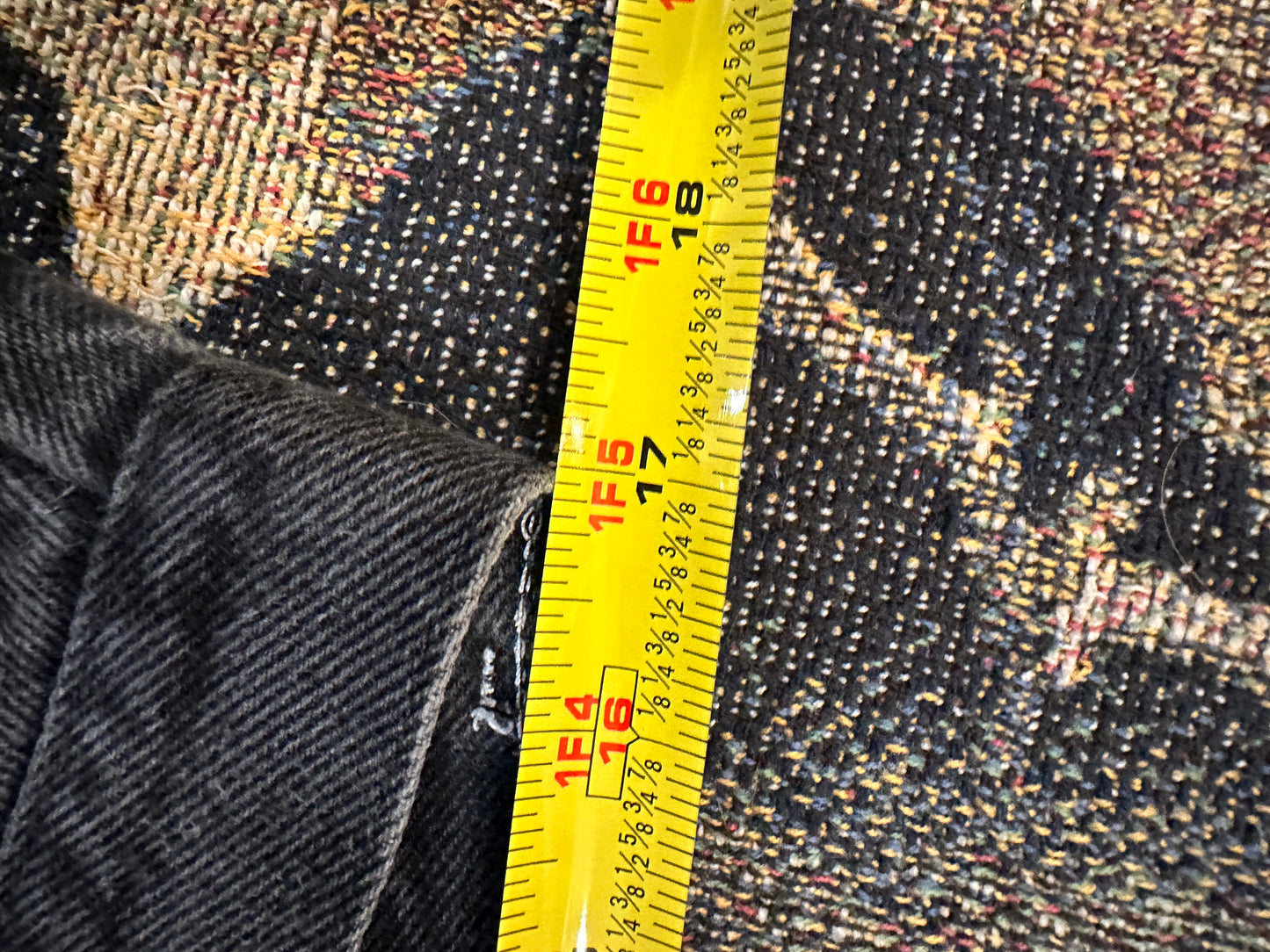 Custom baggy flared jeans