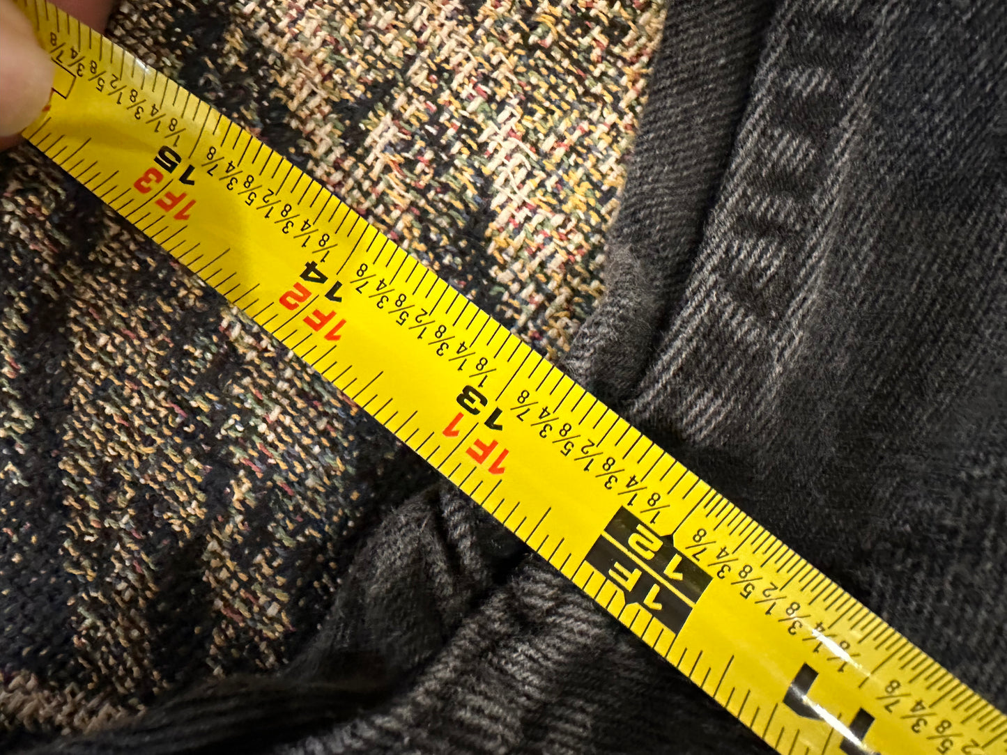 Custom baggy flared jeans