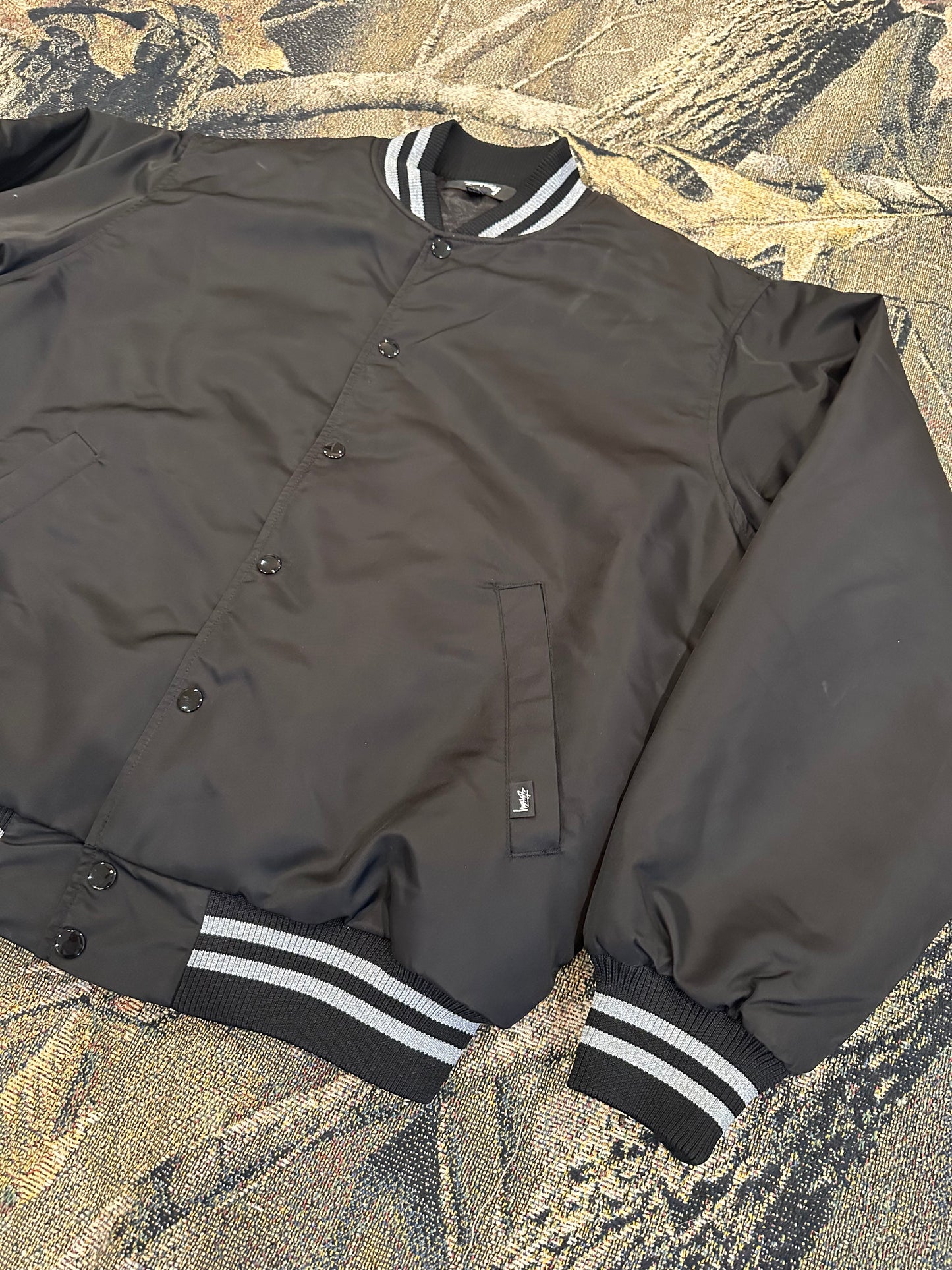 (M) Stussy sequins satin jacket