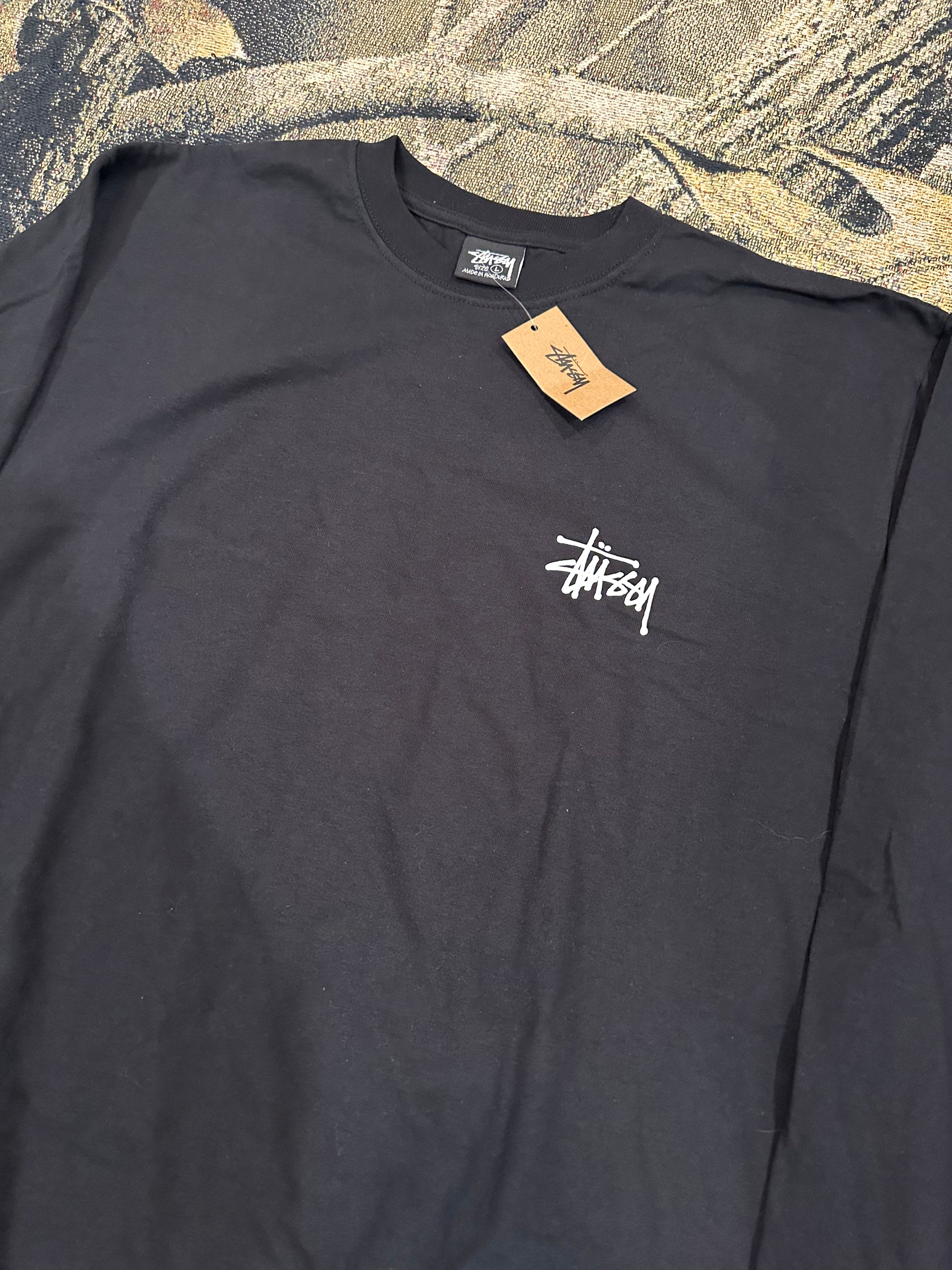 Stussy longsleeve shirt new w/ tags – don't sleep vintage