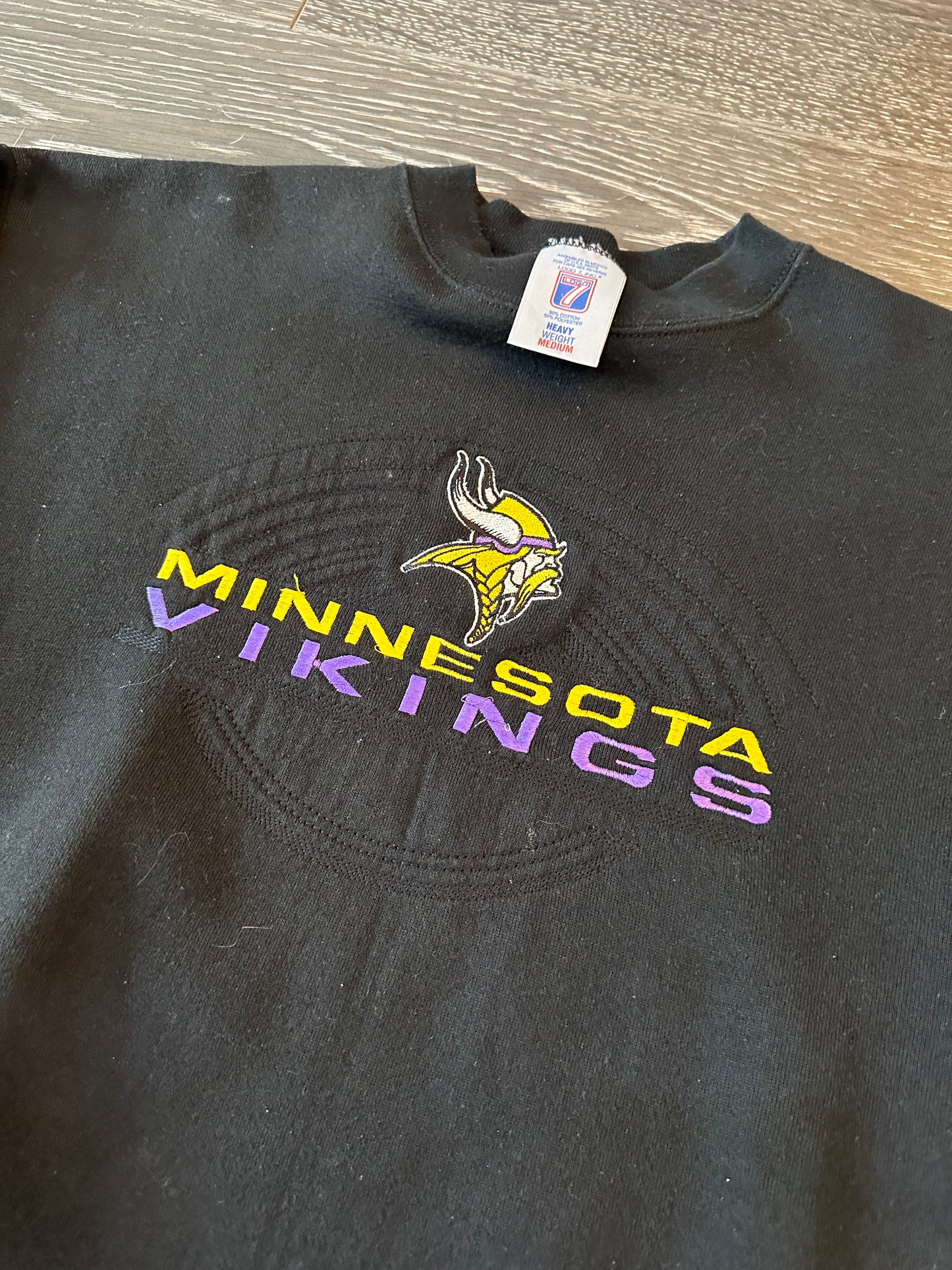 90s Vintage Minnesota Viking nfl sweatshirt