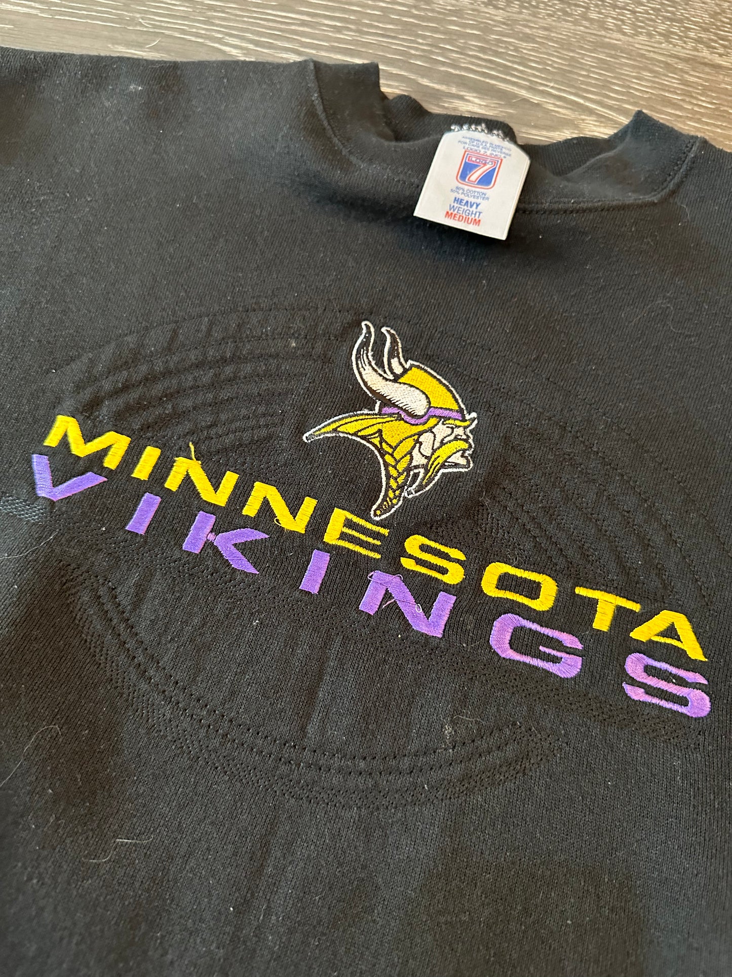 90s Vintage Minnesota Viking nfl sweatshirt