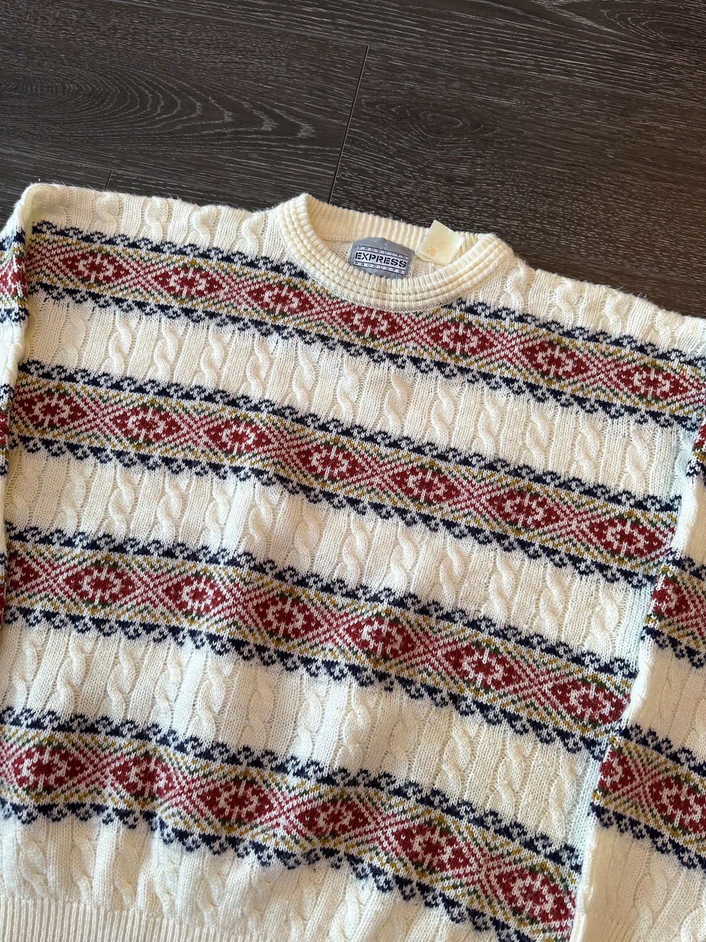 M 90s Vintage knitted sweater