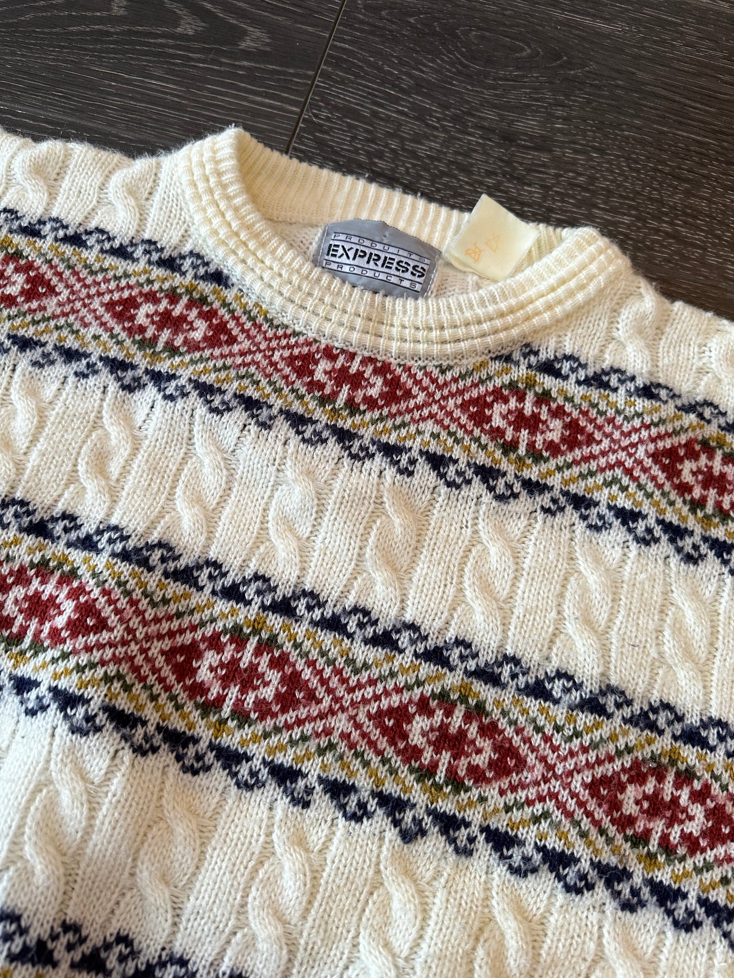 M 90s Vintage knitted sweater