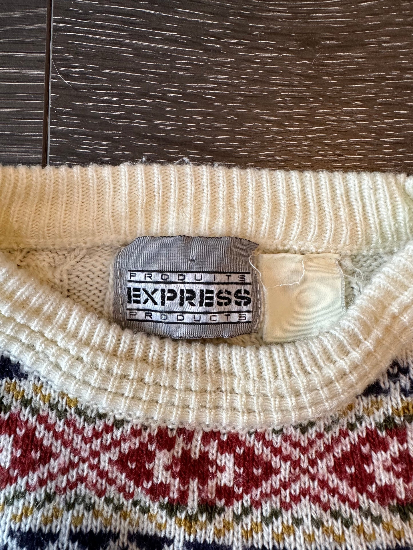 M 90s Vintage knitted sweater