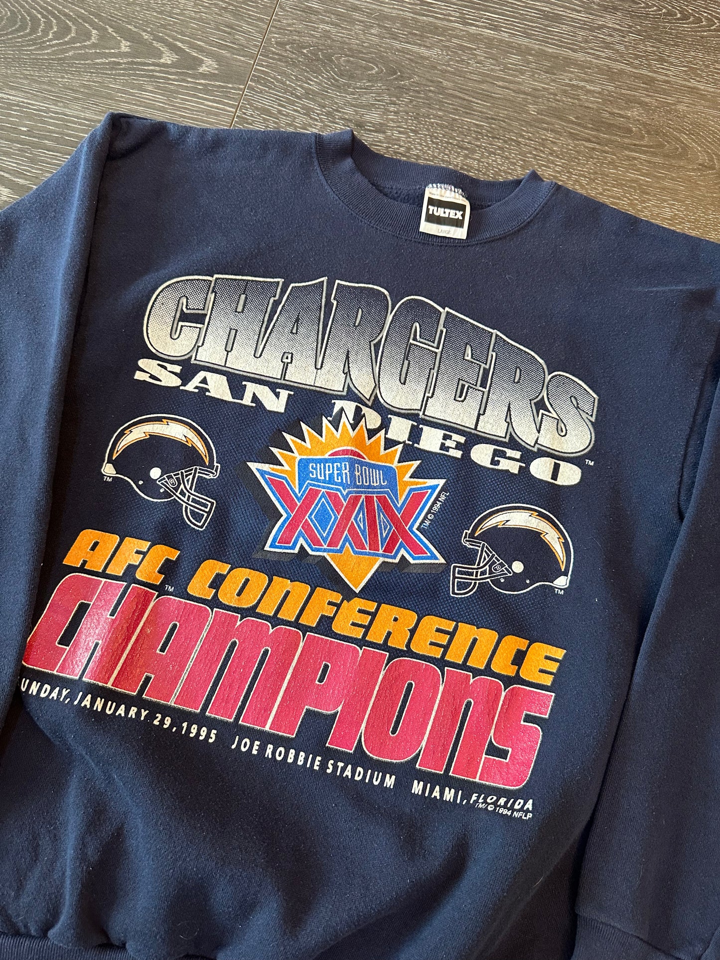 Vintage San Diego chargers sweatshirt 1994