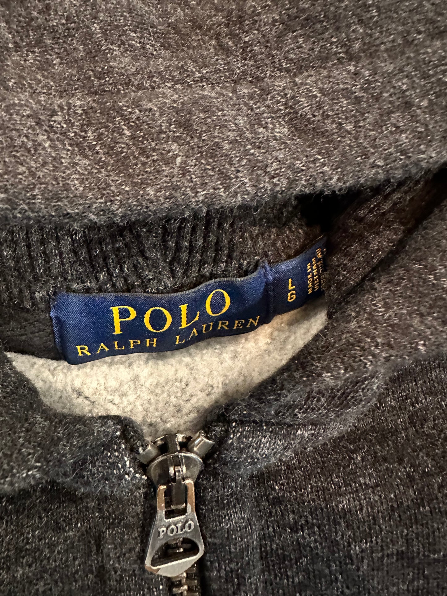 Polo Ralph Lauren zip up hoodie