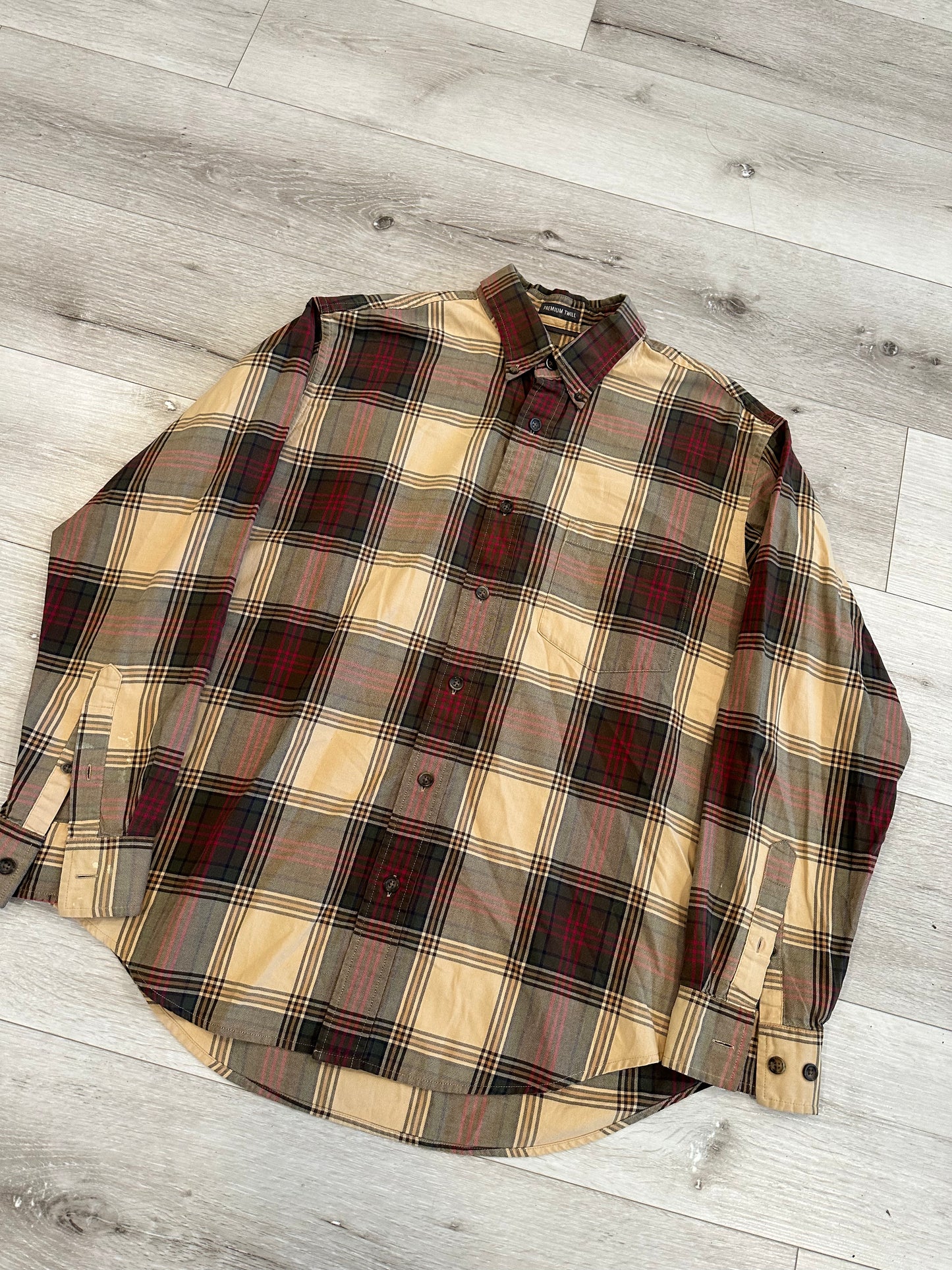 Flannel button up shirt